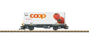 LGB 45888-01 - G - Containertragwagen coop, RhB, Ep. VI - Wagen 3